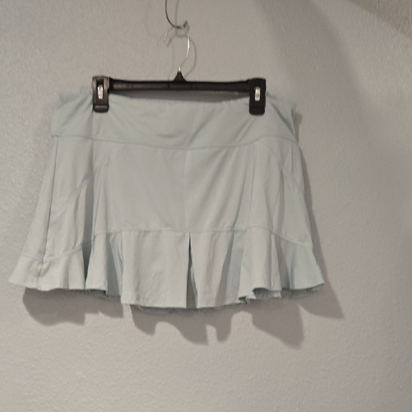 Light Blue Tennis Skirt - Picture 1 of 2